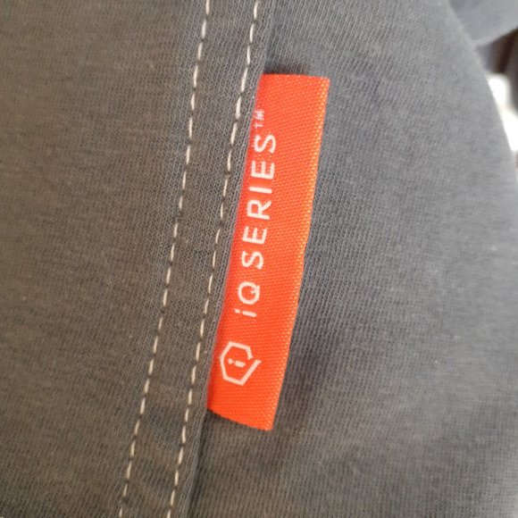 Bulwark iQ Series Comfort Knit Men's FR Henley Gray Size XXL - Picture 8 of 16